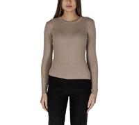 Vila Clothes Beige Recycled Polyester Sportswear - IT38|XS
