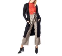Vila Clothes Black Viscose Cardigan - IT38|XS