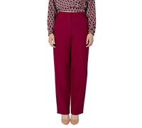 Vila Clothes Bordeaux Polyester Pant - 34 | XXS