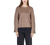 Vila Clothes Brown Viscose Sportswear - IT40|S