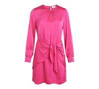 Vila Clothes Pink Polyester Short Dress - IT40|S