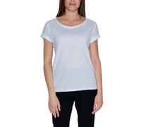 Vila Clothes White Cotton T-Shirt - IT38|XS