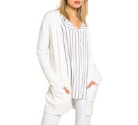 Vila Clothes White Viscose Cardigan - IT38|XS
