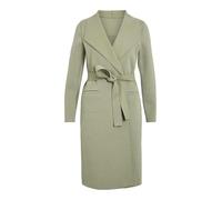 Vila Coat VIJUICE Tie Waist Oil Green S Oil Green S