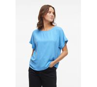 VILA Damen Kurzarm T-Shirt Animal Print Rundhals Casual LeichtÜbersetzt ins It