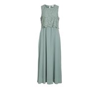 Vila Donna Vimilina Pizzo Dress-Noos/Dc, Green Milieu, 42