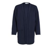 Vila Donna Visiffi L/S Loose Cardigan/Pb, Blazer Blu Marine, XS