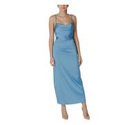 VILA, ,Dresses ,Donna ,Blu ,L Cowl Neck Slip Maxi Dress