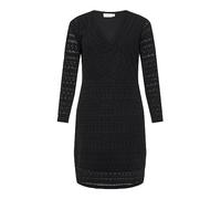VILA EVOKED BY VILA Vichikka Noos-Vestito con Scollo a V, Taglia L/S Abito in Pizzo, Nero, 50 IT Donna