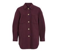 VILA Giacca di mezza stagione 'VIKimmi' melanzana Donna - Abbigliamento - Taglie comode - Giacche VILA L