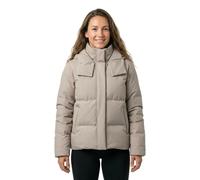 Vila Giacca imbottita Milja corta con cappuccio beige 36 Donna