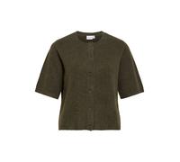 VILA Giacchetta 'LIGA' verde Donna - Abbigliamento - Taglie comode - Pullover e cardigan - Cardigan VILA M