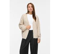 VILA Giacchetta 'VILAMPE' écru Donna - Abbigliamento - Taglie comode - Pullover e cardigan - Cardigan VILA L