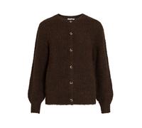 VILA Giacchetta 'VILampe' marrone scuro Donna - Abbigliamento - Taglie comode - Pullover e cardigan - Cardigan VILA XXL