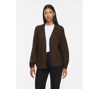 VILA Giacchetta 'VILAMPE' marrone scuro Donna - Abbigliamento - Taglie comode - Pullover e cardigan - Cardigan VILA L