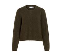 VILA Giacchetta 'VILORY' verde scuro Donna - Abbigliamento - Taglie comode - Pullover e cardigan - Cardigan VILA XS