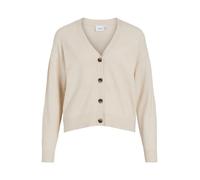 VILA Giacchetta 'VIRil' bianco naturale Donna - Abbigliamento - Taglie comode - Pullover e cardigan - Cardigan VILA M