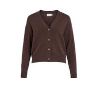 VILA Giacchetta 'VIRIL' cioccolato Donna - Abbigliamento - Taglie comode - Pullover e cardigan - Cardigan VILA L