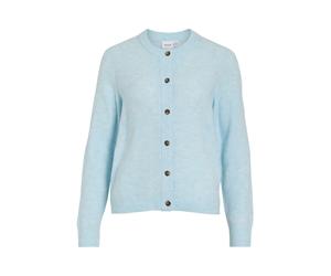 VILA Giacchetta 'VIVioli' blu chiaro Donna - Abbigliamento - Taglie comode - Pullover e cardigan - Cardigan VILA S
