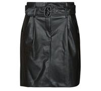 Vila Gonna VICHOOSY HW COATED SKIRT in Nero IT 38