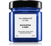 Vila Hermanos Apothecary Cobalt Blue Eucalyptus & Mint candela profumata 150 g