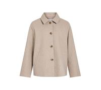 Vila Jacket Viclaudia-Giacca Noos L/S, Natural Melange, Numeric_42 Donna