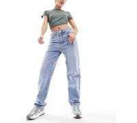 Vila Kelly Jaf Straight Fit High Waist Jeans Blu 34 / 32 Donna