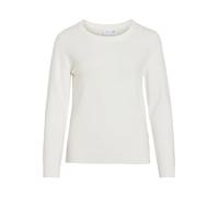Vila Ril Sweater Bianco S Donna