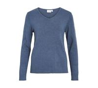 Vila VIRIL V-NECK L/S KNIT TOP - NOOS