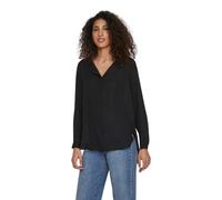 VILA - Lucy L/S Shirt - - Blouses & Shirts - Donna - Nero - S