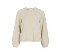 VILA Maglia con scollo a giro e maniche lunghe in morbido maglia.