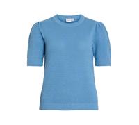 Vila Maglia da Donna a Maniche Corte, Blu Blissful, XXL