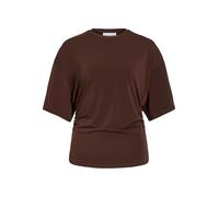 Vila Maglia femminile a maniche corte VISAGA girocollo, chicco di caffè, L