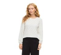 Vila Maglietta A Maniche Lunghe Asta O-neck Top