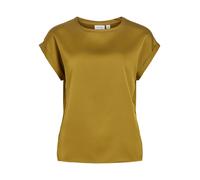 VILA Maglietta 'ELLETTE' marrone Donna - Abbigliamento - Taglie comode - Maglie e top - Maglie e T-shirt VILA S