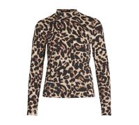 VILA Maglietta 'Leoa' beige / marrone / nero Donna VILA XS beige / marrone / nero