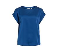 VILA Maglietta 'VIELLETTE' blu scuro Donna - Abbigliamento - Taglie comode - Maglie e top - Maglie e T-shirt VILA S