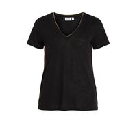 VILA Maglietta 'VINoel' oro / nero Donna VILA XXL