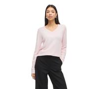 Viril V-Neck L/S Knit Top - Noos, Cherry Blossom, M