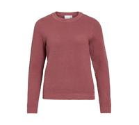 Vila Maglione da donna VIDALO Basic, Marrone rosa, XXL