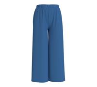 VILA Pantalone palazzo donna con gamba ampia e vita elastica culotte