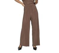 Vila Pantaloni A Vita Alta Plisa Loose Fit