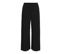 Vila Viplisa HW Culotte-Pantaloni Noos, Nero, M Donna