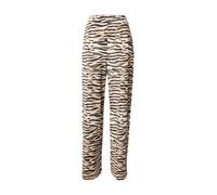 VILA Pantaloni 'VILEOA' camello / écru / nero Donna VILA 40 camello / écru / nero
