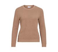 VILA Pullover 'VIDalo' mocca Donna - Abbigliamento - Taglie comode - Pullover e cardigan - Pullover VILA XL