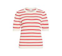 Vila Maglione A Maniche Corte Dalo O-neck Stripe Knit