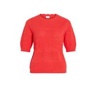 VILA Pullover 'VIMilos' rosso Donna - Abbigliamento - Taglie comode - Pullover e cardigan - Pullover VILA L