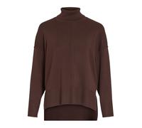 VILA Pullover 'VIOSTRIA' cioccolato Donna - Abbigliamento - Taglie comode - Pullover e cardigan - Pullover VILA S