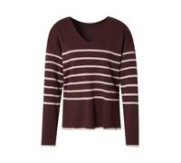 VILA Pullover 'VIOstria' écru / marrone Donna VILA XL écru / marrone