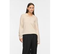 VILA Pullover 'VIRil' beige chiaro Donna - Abbigliamento - Taglie comode - Pullover e cardigan - Pullover VILA XS